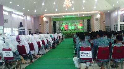 Bupati Manasik Pelepasan Simbolis JCH Di Gedung Korpri Sumenep