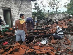 Angin Puting Beliung Hantam Rumah Warga Di Pamekasan