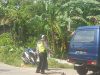 Kecelakan Di Jalan Raya Manding Hingga Patah Tulang