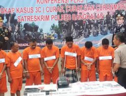 Polres Bangkalan Amankan Pelaku Kejahatan 3C