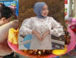 Wanita Cantik Penjual “Rujak Ambyar” Laris Manis