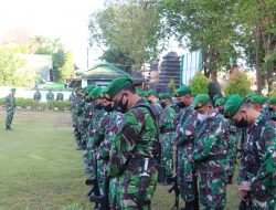 Kasdim 0827/Sumenep Pimpin Upacara Bendera Hari Senin