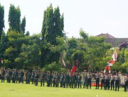 Dandim 0827/Sumenep Menghadiri Upacara Peringatan Hari Jadi Ke 753 Kabupaten Sumenep