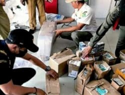 Kurun Waktu Enam Hari, Puluhan Ribu Rokok Ilegal Diamankan Satpol PP Sumenep