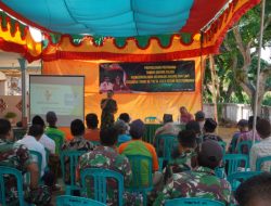 Petani di Lokasi TMMD 116, Antusias Terima Sosialisasi Tanam Jagung Silase