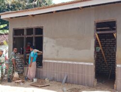RTLH di Batang Batang Sudah Memasuki Tahap Plester dan Keramik Dinding