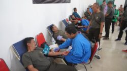 Kodim 0827/Sumenep Gelar Aksi Sosial Donor Darah, Peringati HUT ke 79 TNI Tahun 2024