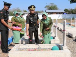 Ziarah Rombongan Kodim 0827/Sumenep, Peringati HUT TNI ke 79 2024 