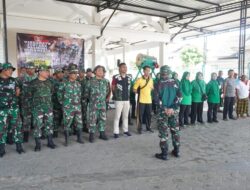 Peringatan HUT TNI Ke – 79, Kodim 0827/Sumenep Bersih-Bersih Tempat Ibadah