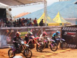 Ratusan Croser Ramaikan Grastrack Motocross Dandim Championship 2024