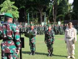 Gelar Upacara 17an, Dandim 0827/Sumenep Bacakan Amanat KASAD