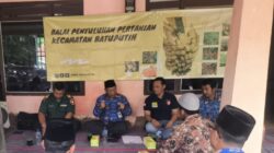 Batuud Koramil 0827/15 Batu Putih Ikuti Rakor Bersama Kadis DKPP, Bahas Ketahanan Pangan