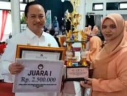 Kepala Bappeda Sumenep Dinobatkan Juara I PHBS Tingkat OPD