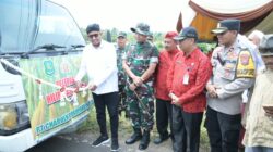 Dandim 0827 Panen Raya Jagung Hibrida Bersama Bupati Sumenep di Guluk Guluk