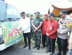 Dandim 0827 Panen Raya Jagung Hibrida Bersama Bupati Sumenep di Guluk Guluk